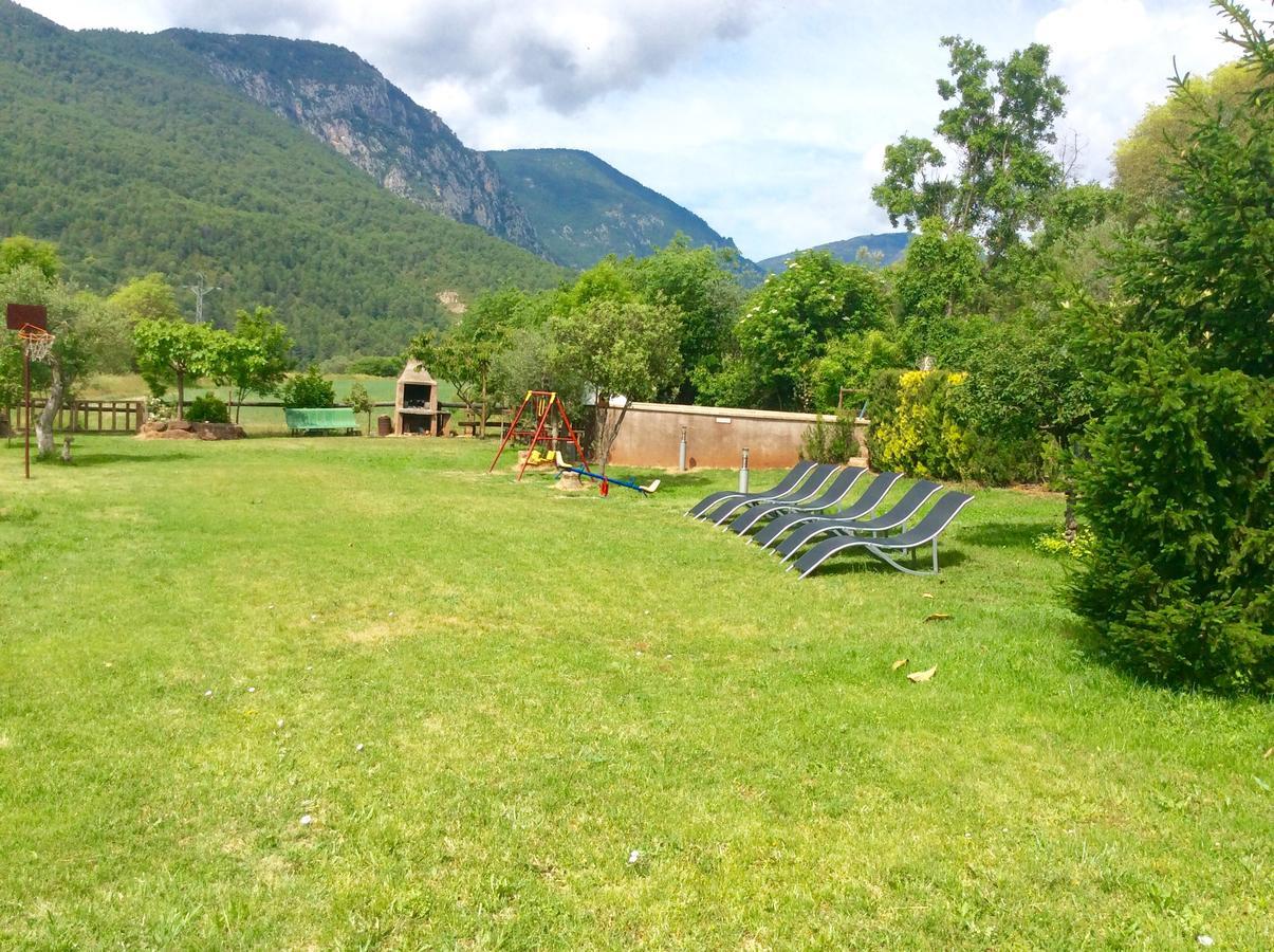 Casa Rural Con Piscina Y Vistas Al Valle - Cal Pallares Argestues Экстерьер фото